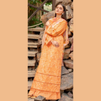 Unstitched Suit, Embroidered Gullgee, Exquisite Elegance & Luxury, for Ladies