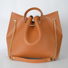 Bucket Bag, High-Quality Faux Leather & Timeless Elegance, for Women
