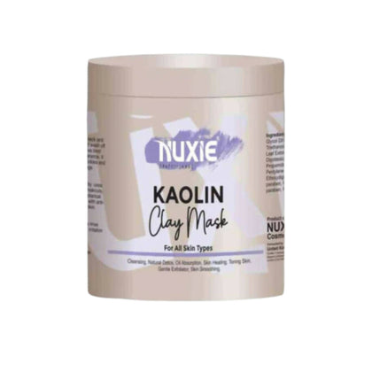 Nuxie Kaolin Clay Mask, Deep-Cleansing Clay Mask, for All Skin Types