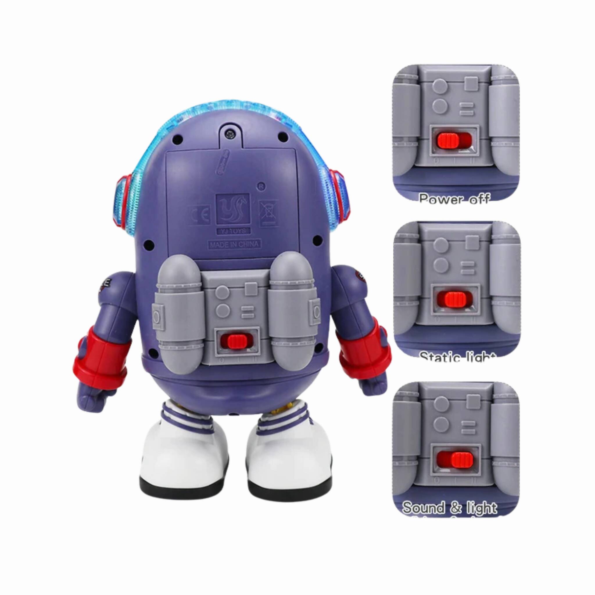 Space Dancing Duck, Musical Action with Flashing Lights, for Kids'