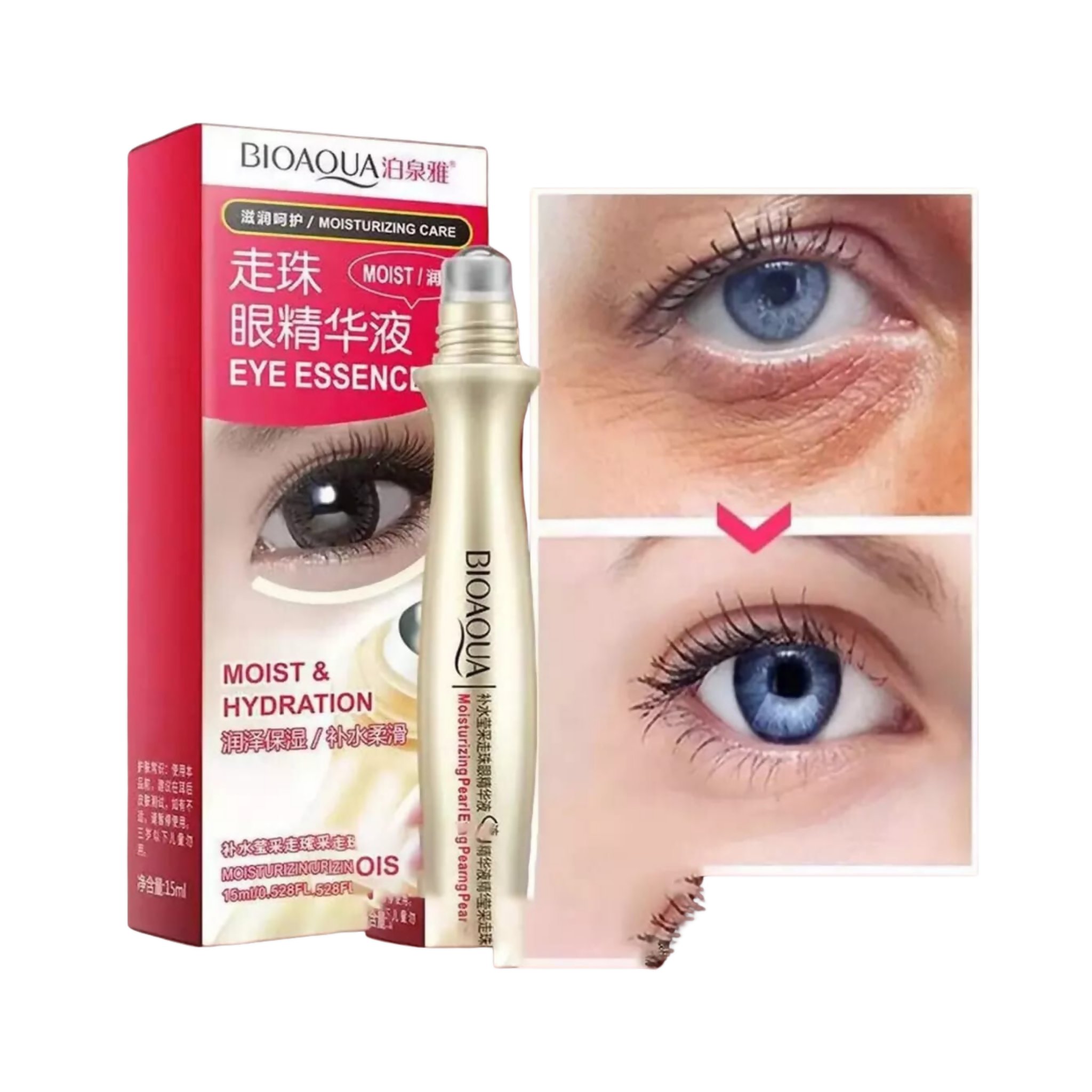 Bioaqua Bright Eyes Serum, Flawless Skin & Natural Under-Eye Care
