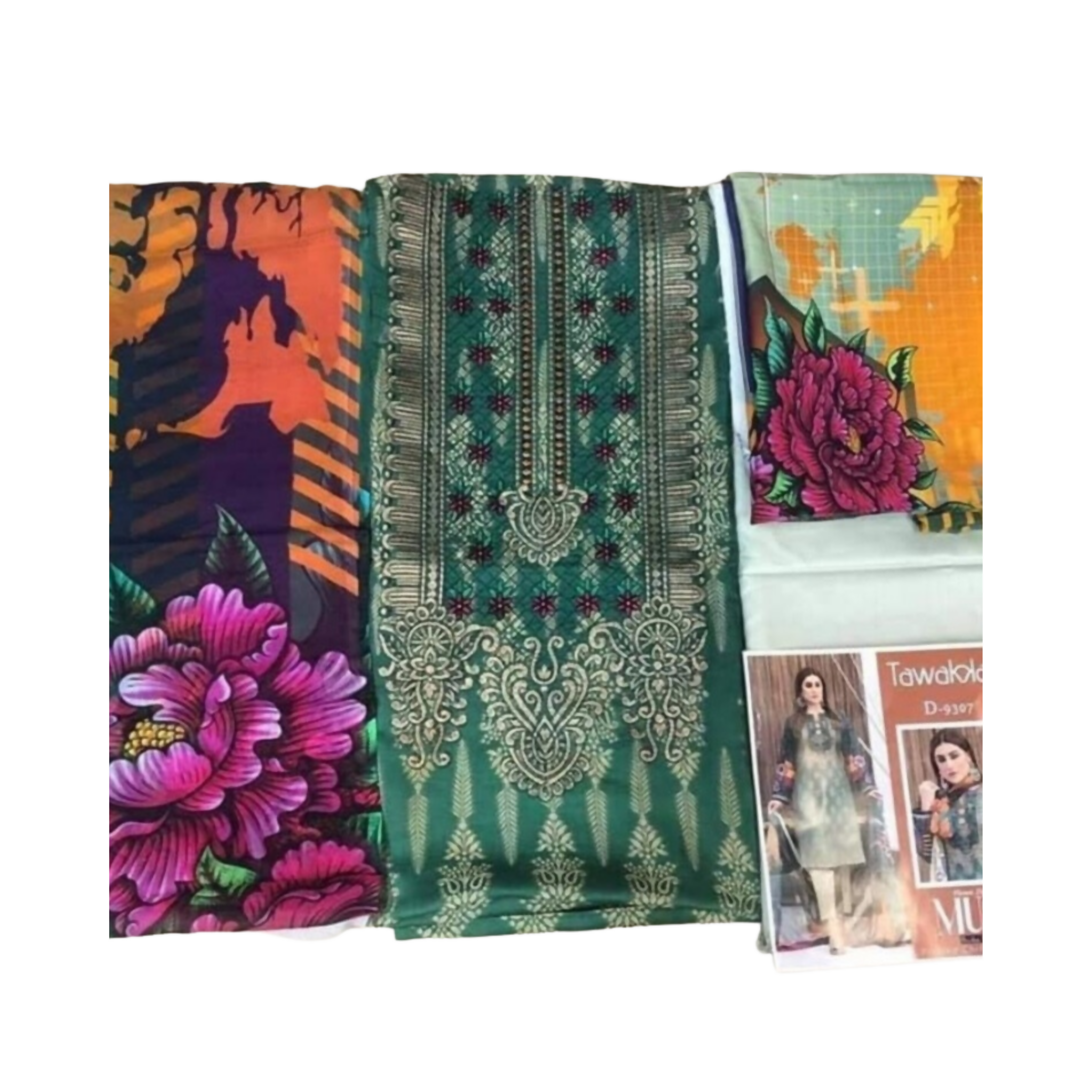 Jacquard Emb Viscose, Luxurious Comfort, Timeless Style - 3 Piece, for Women