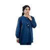 Shirt, Cotton Lawn Two-Piece Blue, Effortless Elegance & Playful Style, for Women