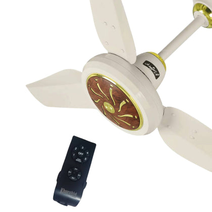 Hybrid Fan, Icon Wood 2023 AC/DC, Real Noiseless & Energy Efficient