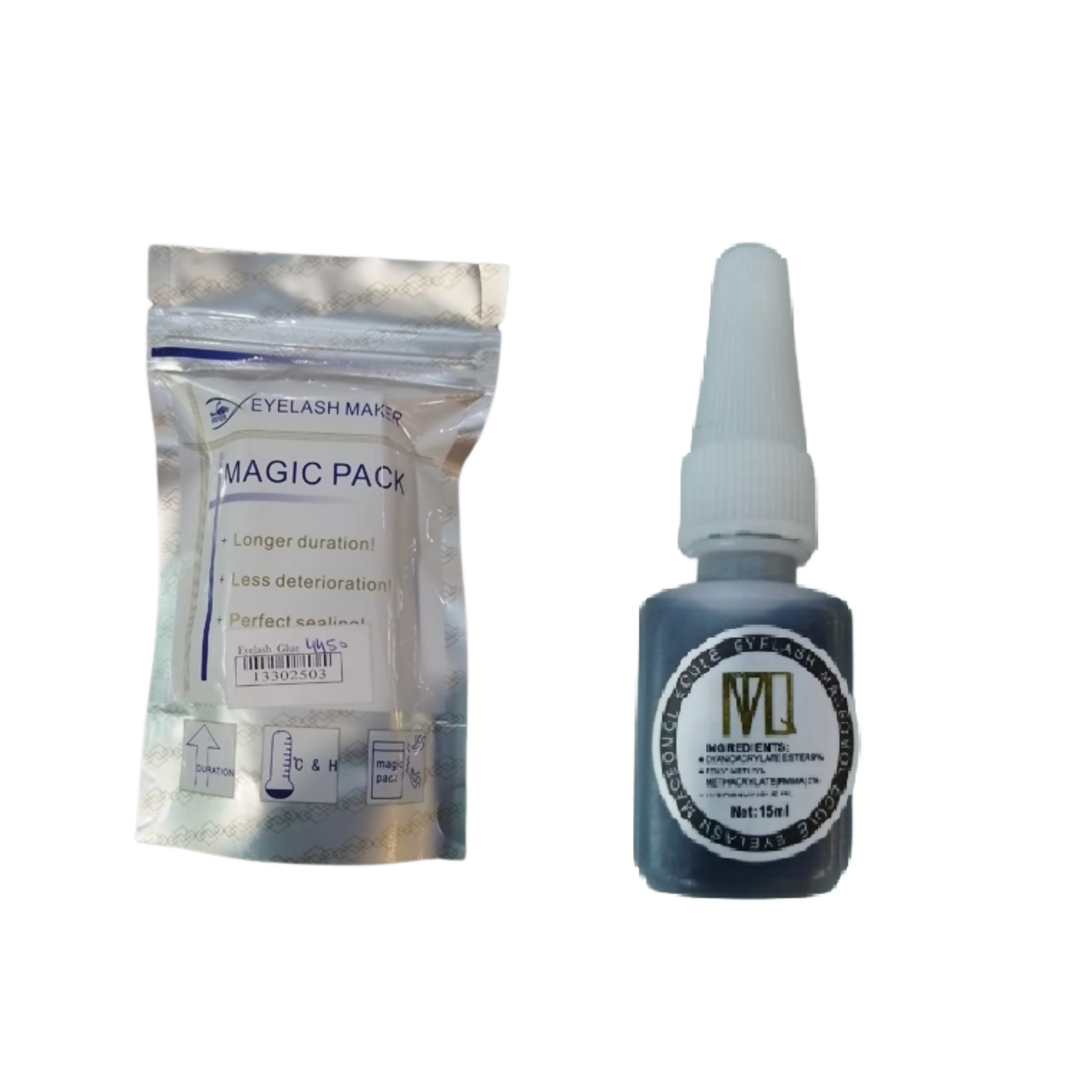 Permanent best sale eyelash glue