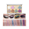 Makeup Pallet Glitter, 8 Colors Glitter & Shimmery Glittery Eyeshadow