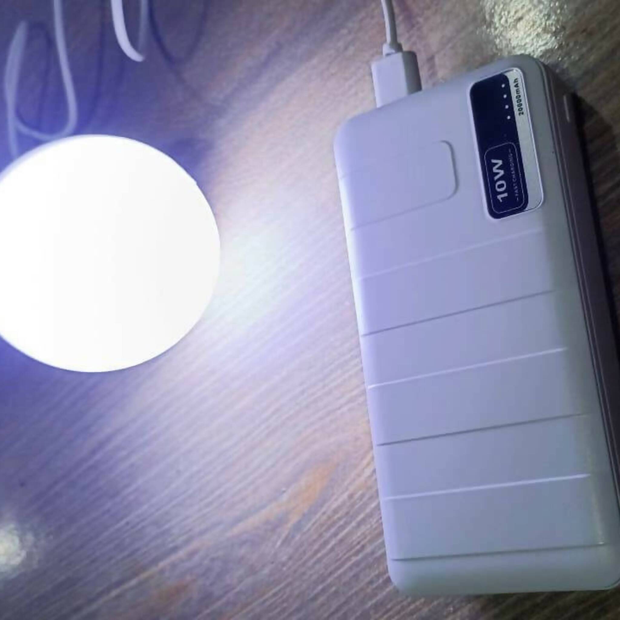 Bulb, Bright 5V Portable USB, Operates with Adapter or Power Bank