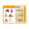Learning Study Book, Explore Alphabets, Numbers, and More, for Kids'