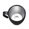 Coffee Mug, Travel Cup, Stainless Steel, with Lid, Spoon, and Handle