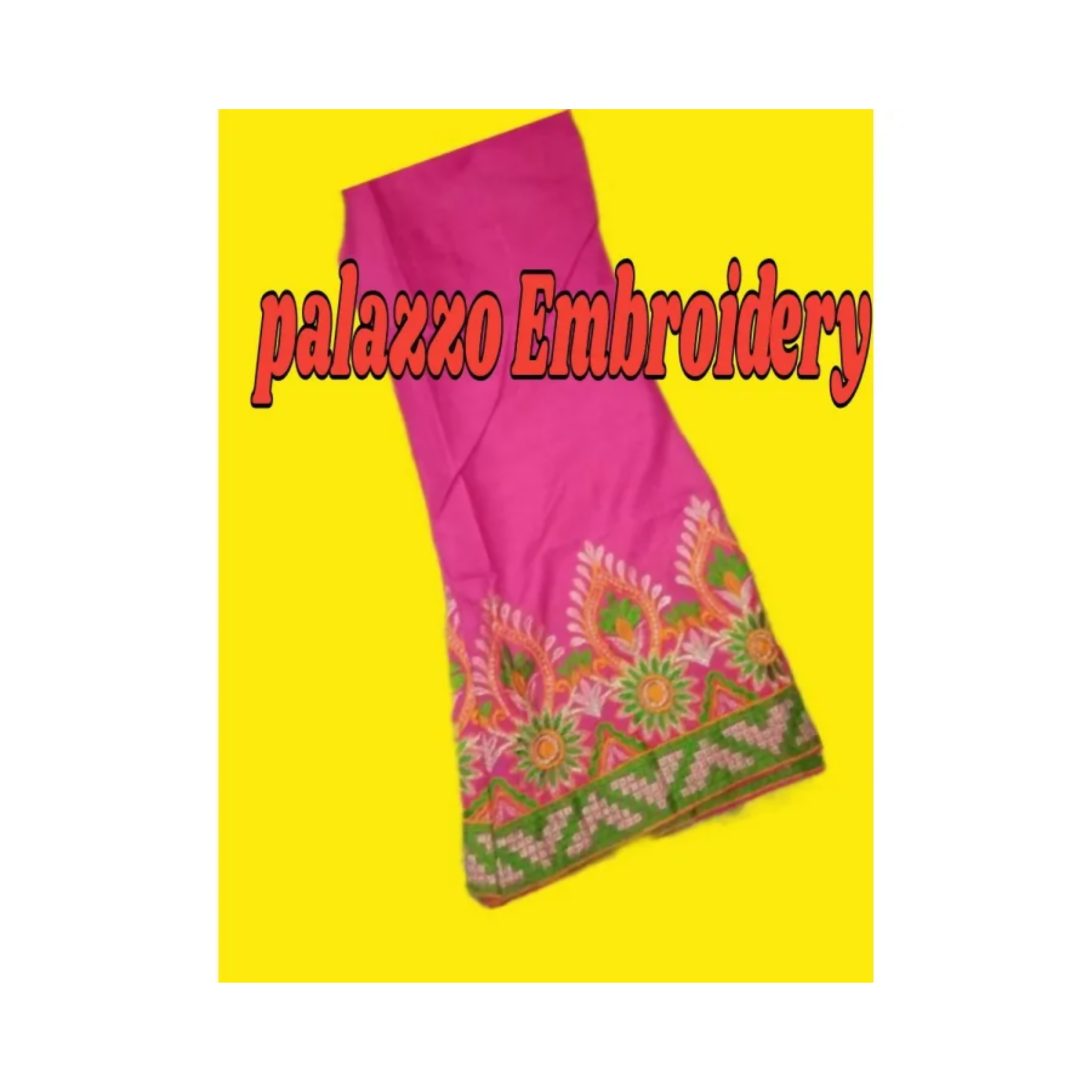 Palazzo, Elegant & Embroidered, for Girls'