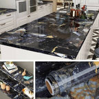 Marable Sticker Sheet, Oil-Proof & Heat-Resistant, for Home Decor