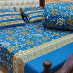 Comforter Set, Blue & Petal Bliss, 6-Piece