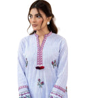 2-Piece Suit, Timeless Elegance with Delicate Embroideries, for Women