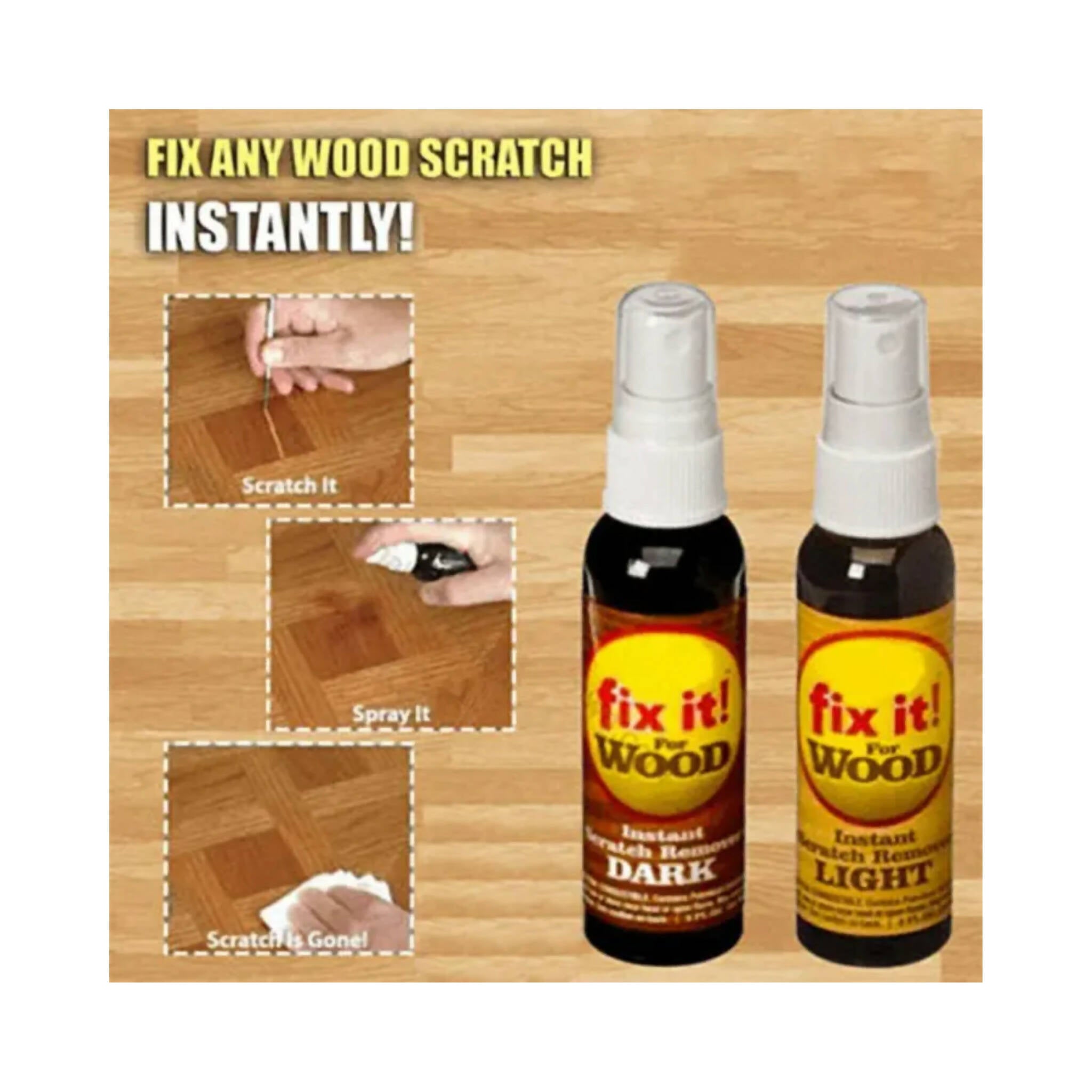 Wood Scratch Remover, Fix it! Fast Action & Restore Your Furniture!