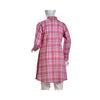Shirt, Bright Taffy Pink & Checkered Lawn Cotton, for Women