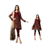Unstitched Suit, Embroidered Panel Front with Sophisticated Details, for Women