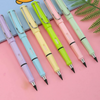 Pencil with Eraser, Eternal Positive Posture, No Sharpening, Openable Pen Tube