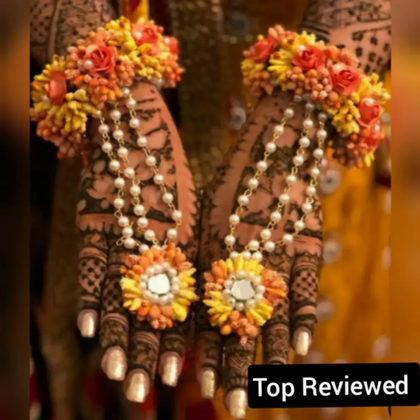 Hand Gajras, Realistic & Artificial, for Extended Wear