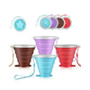 Silicone Cup, Compact and Convenient, for On-the-Go Hydration