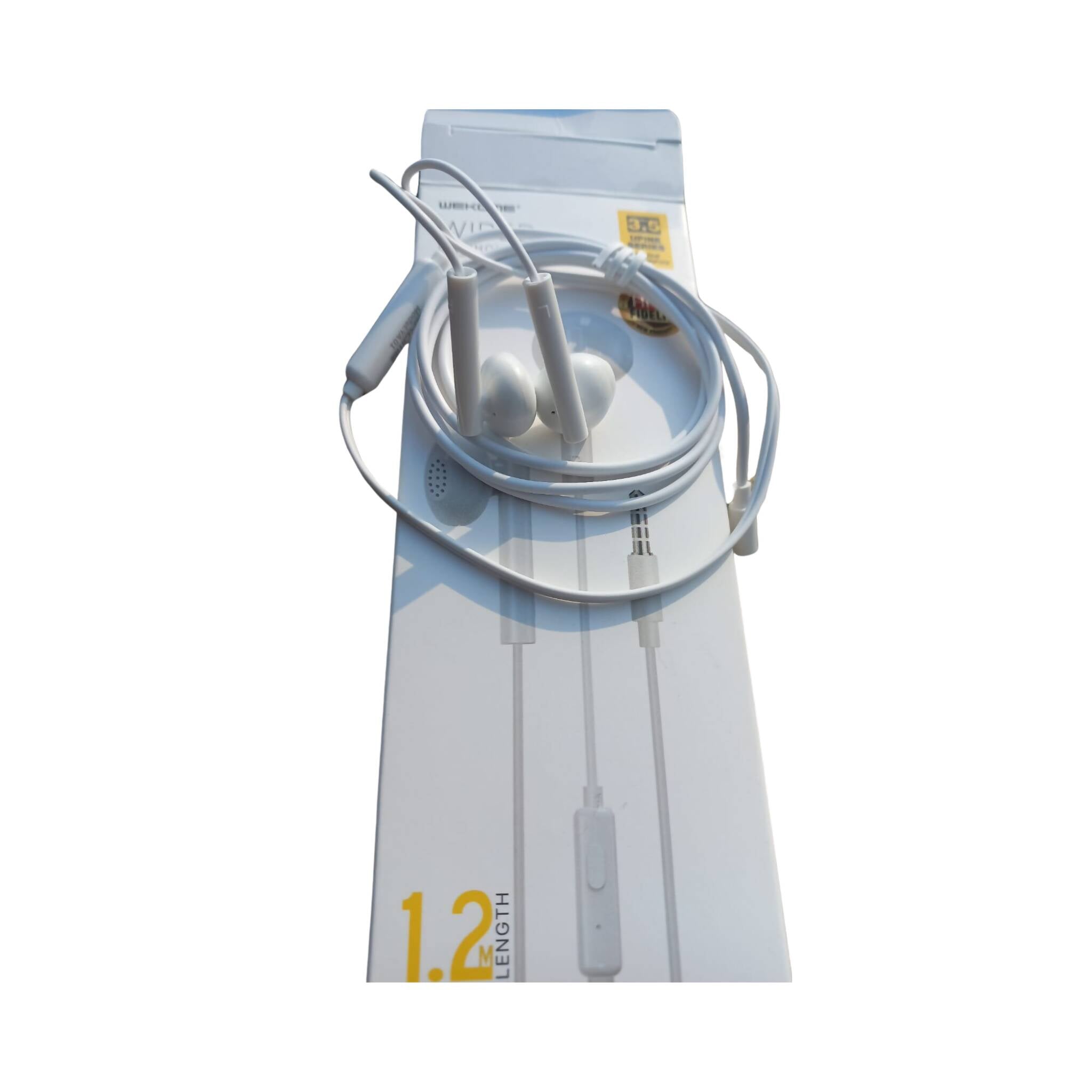 Earphone, Wekome YAO1, Excellent Sound Quality & 1.2M Length