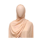 Abaya, Korean Georgette Ensemble with Pleating Details & Contrast Piping, for Women