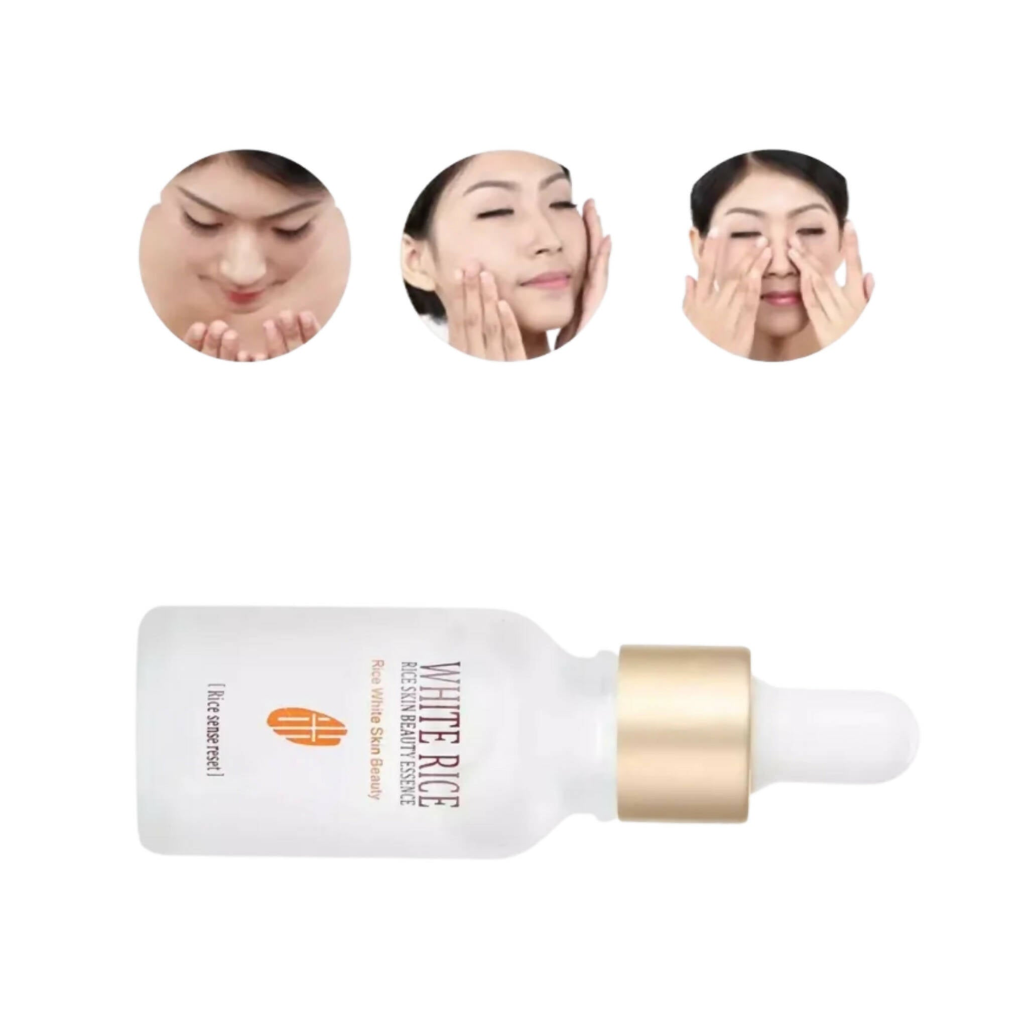 Face moisturizing Serum, Rice Anti Aging and Acne, in 15ml