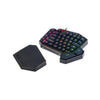Keyboard, Redragon K585 DITI One Handed & RGB Mechanical Gaming