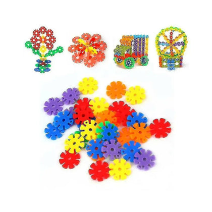 3D Puzzle, Creative & Snowflake Building Set, for Kids'