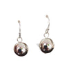 Earrings, Stainless Steel Silver Ball Drop, for Women & Girls