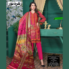 Unstitched Suit, Elegant Digital Lawn Set, Sequin Embellishments, for Women
