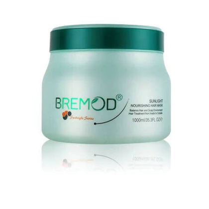 Bremod Nourishing Mask, Restore Damaged Hair, Enhance Shine & Promote Strength -1000ml