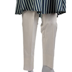 Trouser, Off White Cambric, Style with the Perfect Blend of Comfort & Fashion, for Women