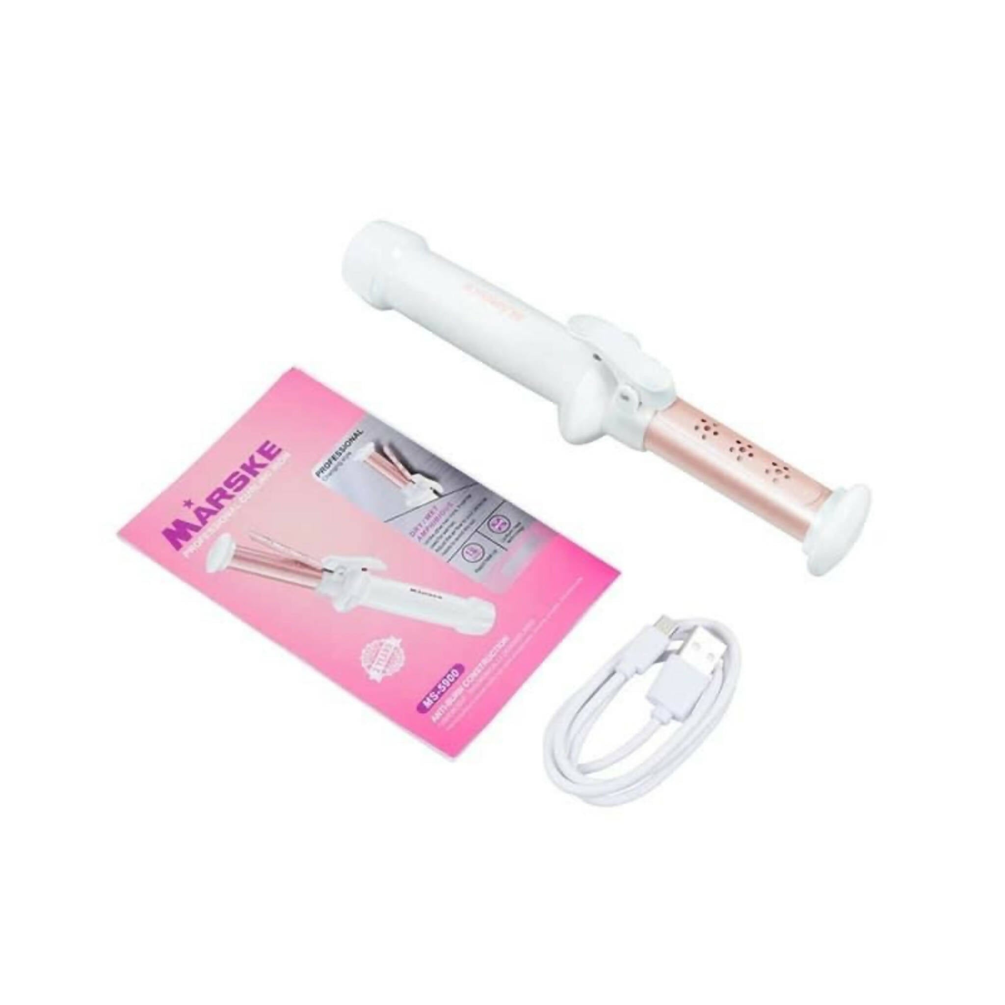 Hair Curler, Rechargeable & MARSKE MS-5900 Mini Cordless