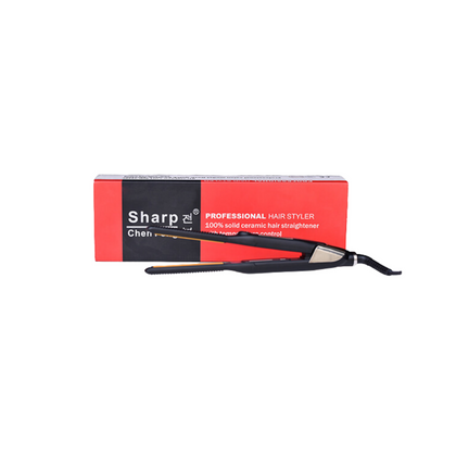 Hair Straightener, Sleek & Sharp, Ceramic Slim Plate