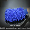 Car Washing Gloves, Double-Sided Washable