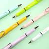 Pencil with Eraser, Eternal Positive Posture, No Sharpening, Openable Pen Tube
