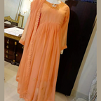 Stitched Suit, Shafoon Maxis Adorned in Mirror Work, In 4 Colors, for Women