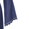 Abaya, Blue with Diamante Embellishments & Zipper Closure, for Women