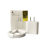 Power Adapter, Fast & Efficient Charging, Apple 20W USB C with Cable