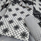 Unstitched Suit, Cotton Ajrak & Exquisite Designs, for Ladies