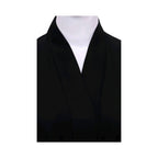 Abaya, Korean Georgette Ensemble with Pleating Details & Contrast Piping, for Women