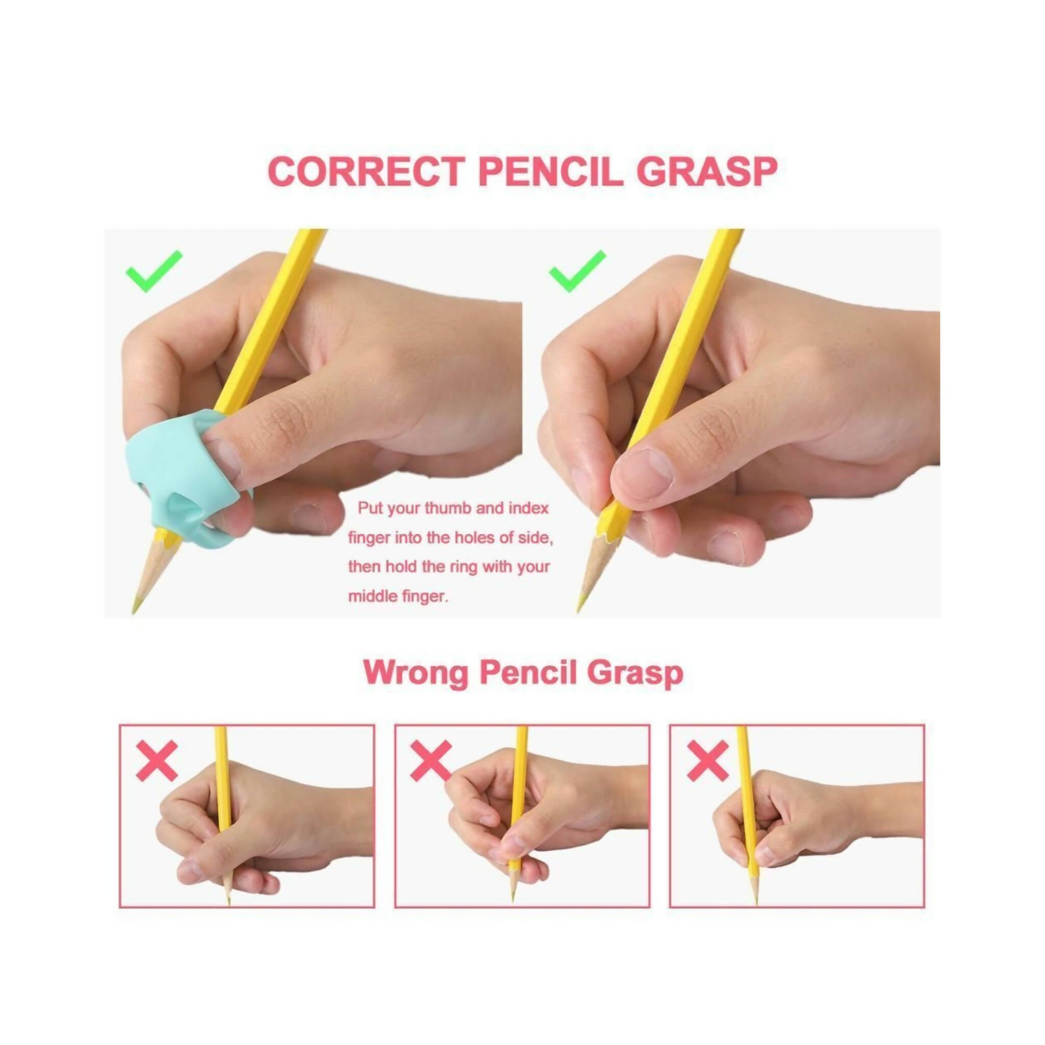 Pencil Grip, Posture Correction Tools, for Children's