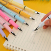 Pencil with Eraser, Eternal Positive Posture, No Sharpening, Openable Pen Tube