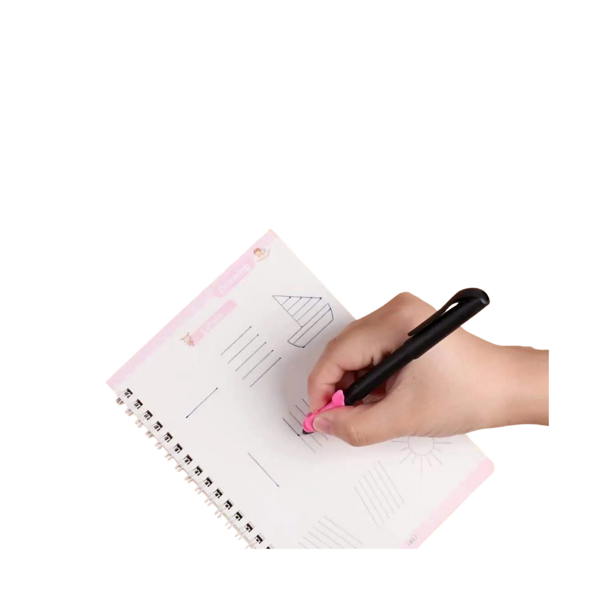 Practice Book, Fun Learning without Mistakes, Magic Calligraphy, for Kids'