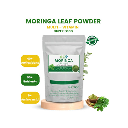 Moringa Leaf Powder, Pure, Packed with Health Benefits!, for Weight Loss