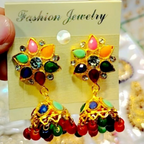 Earrings, Genuine Kundan Real Chotti Jhumki, for Women