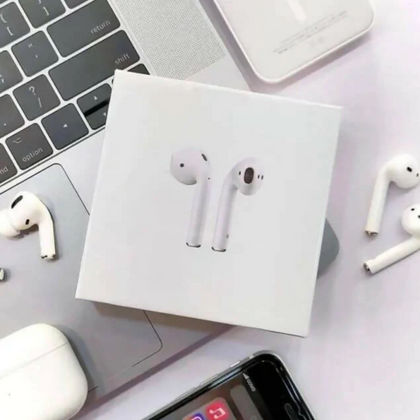 AirPods 2, Upgraded H1+ Chip, for Enhanced Performance.