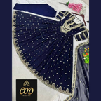 Chiffon Zarri Embroidered Maxi with Border Emb Dupatta - 3-Piece Set