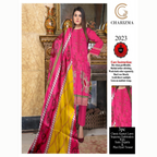 Unstitched Suit, Classic Kasturi Lawn with Sequence Embroidery, for Women