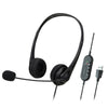 EASE EHU40 Noise-Cancelling Headset, for Both Incoming & Outgoing Sound